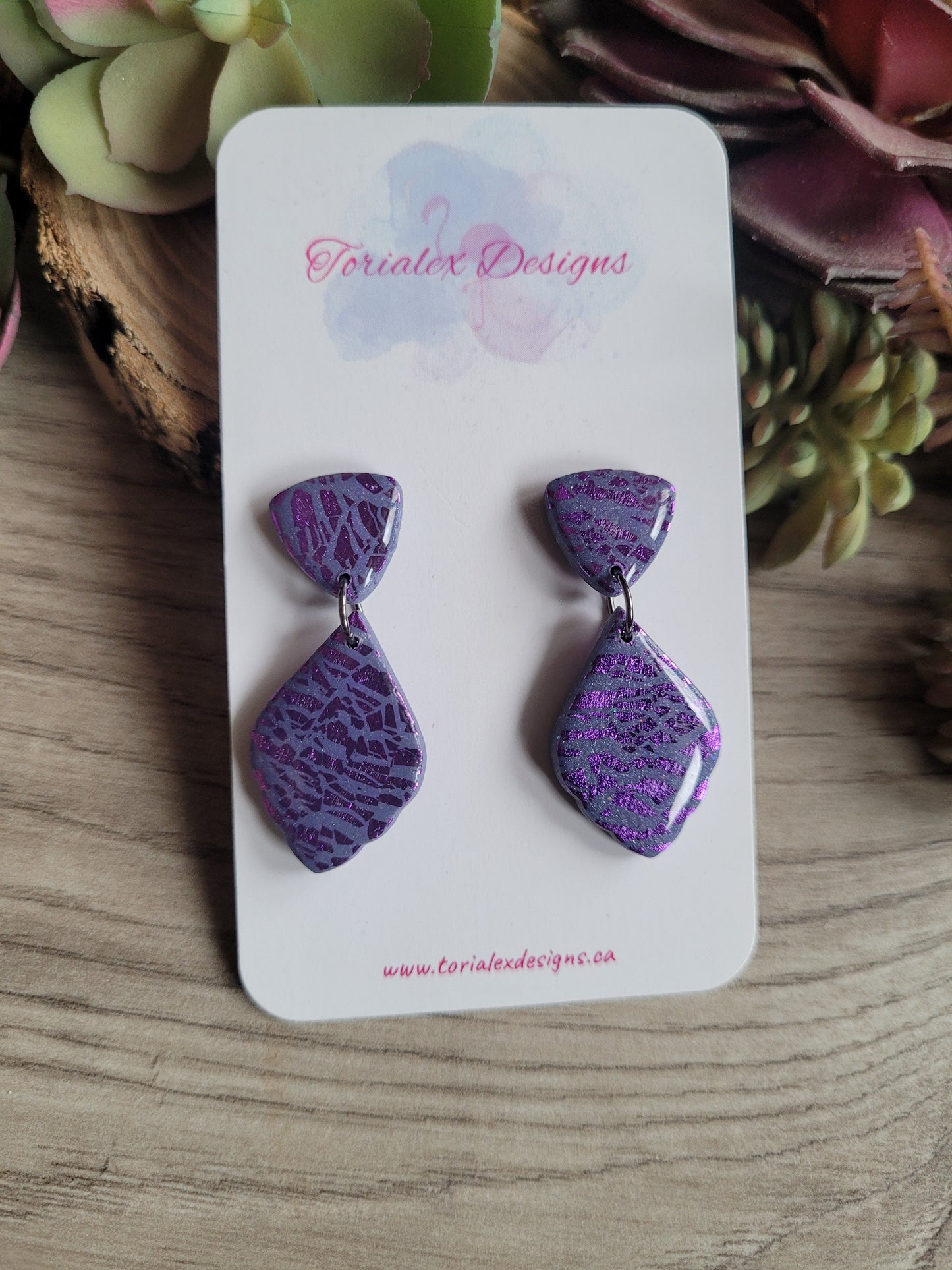 PURPLE DANGLES