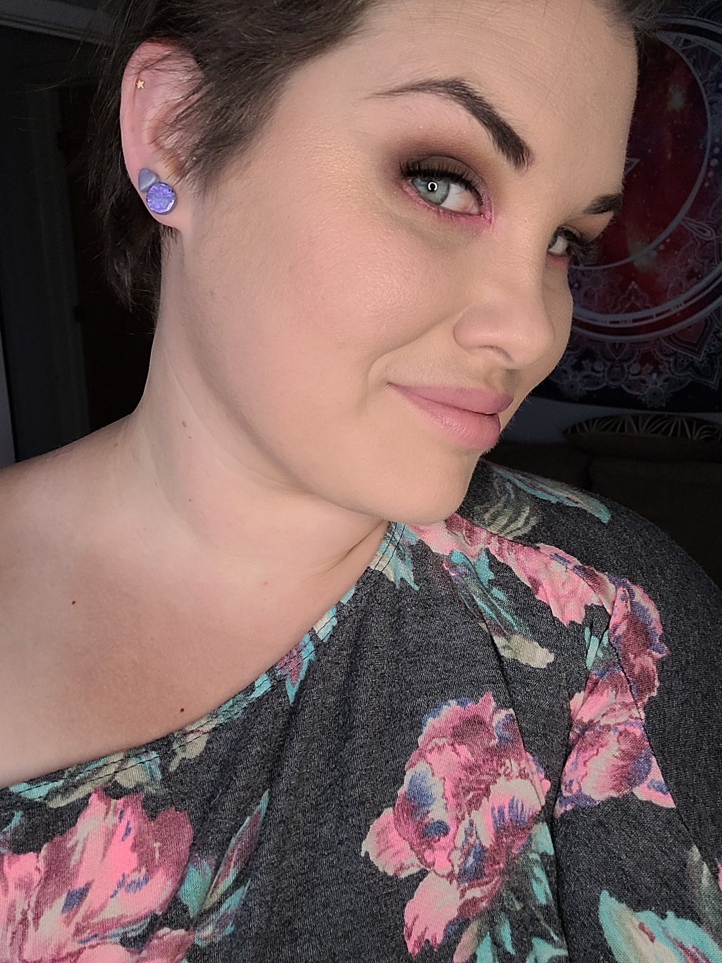 PURPLE STUD SET