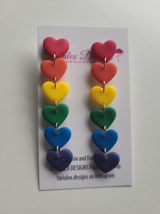 Rainbow Hearts