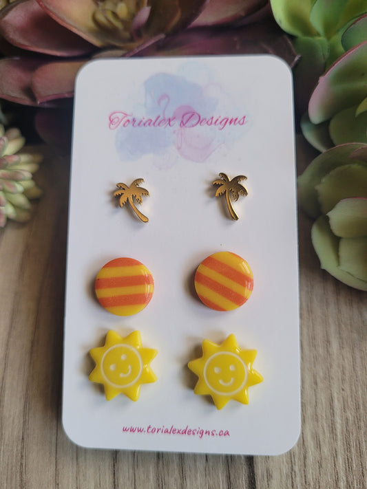 Sunshine 🌞 triple stud pack