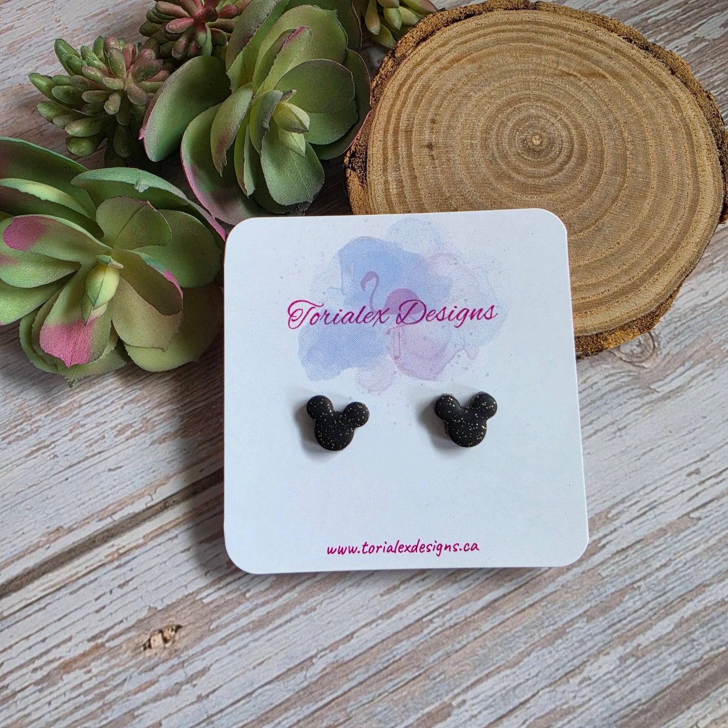 Sparkle Mouse studs