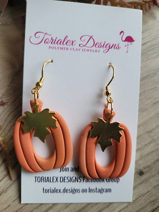 Pumpkin Dangles