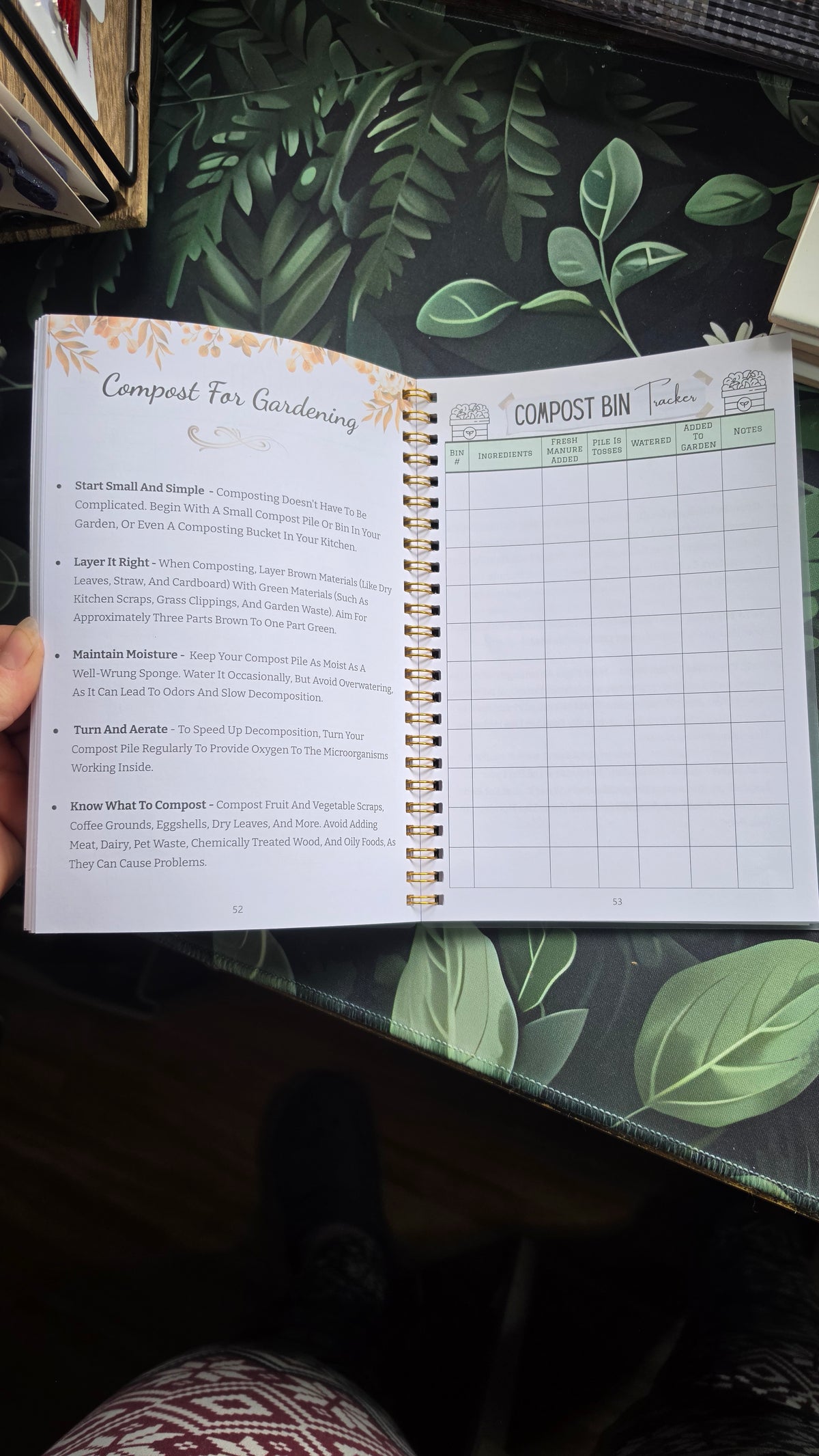 Garden Planner Book