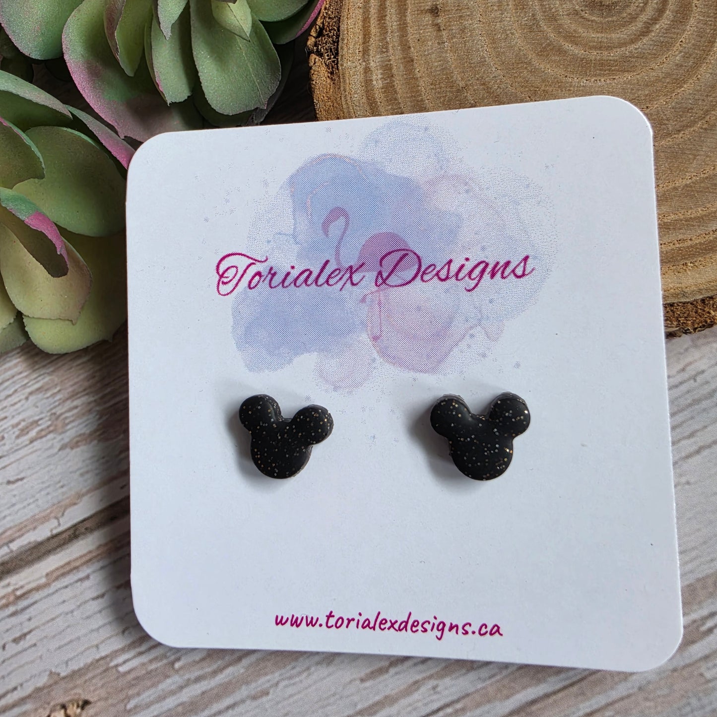 Sparkle Mouse studs