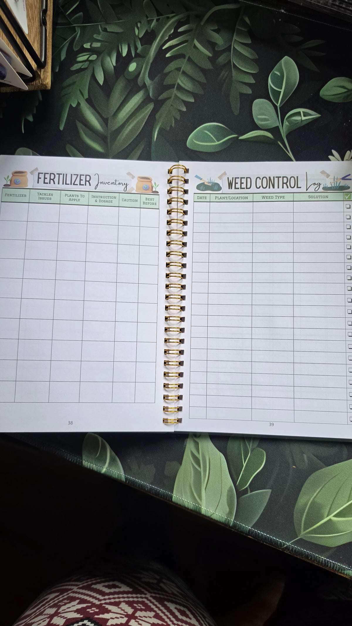 Garden Planner Book