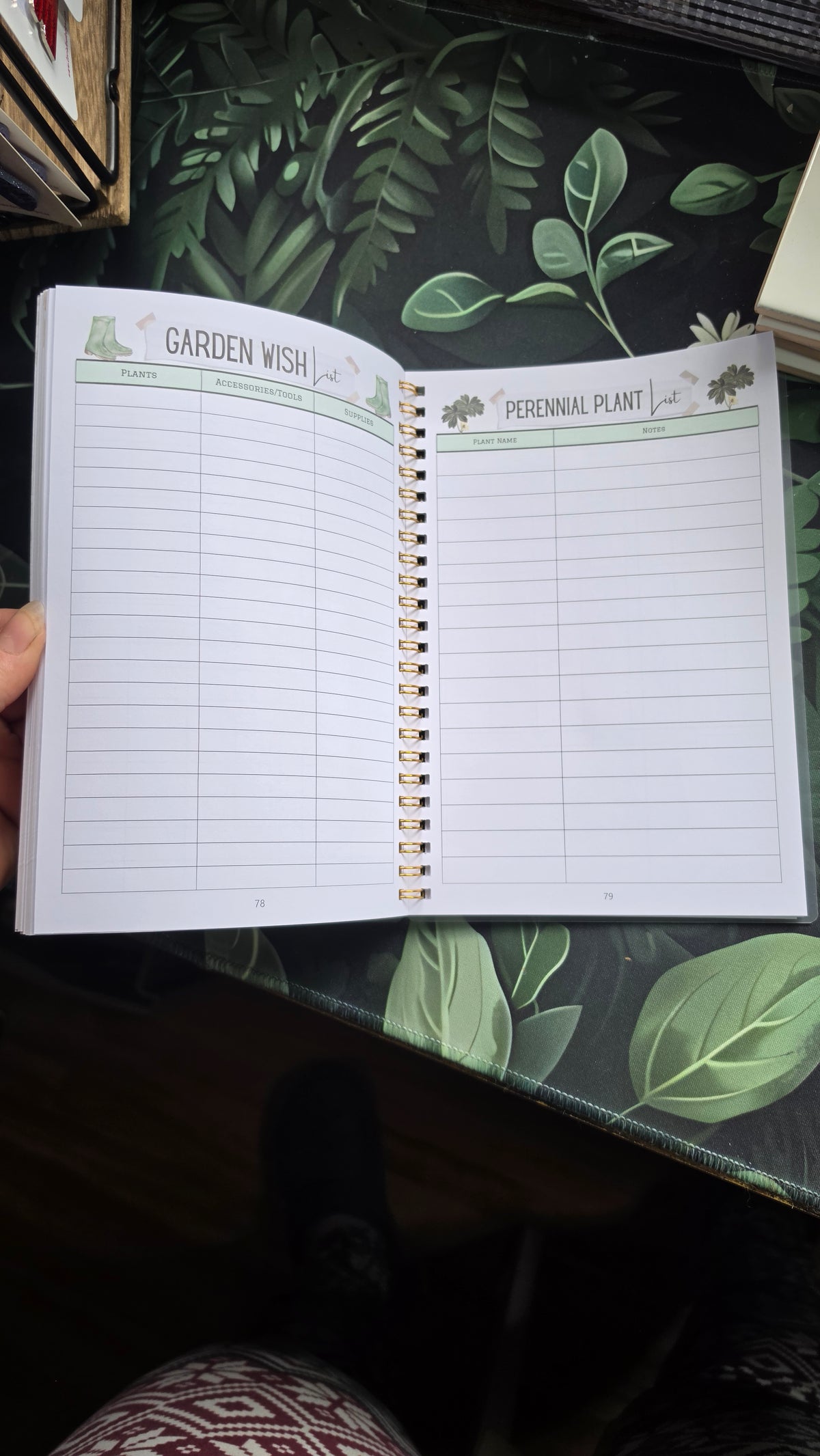 Garden Planner Book