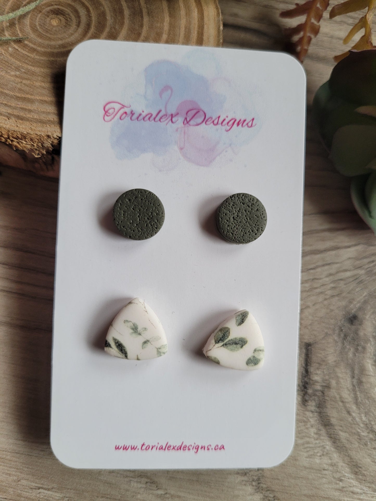 Garden Party stud set