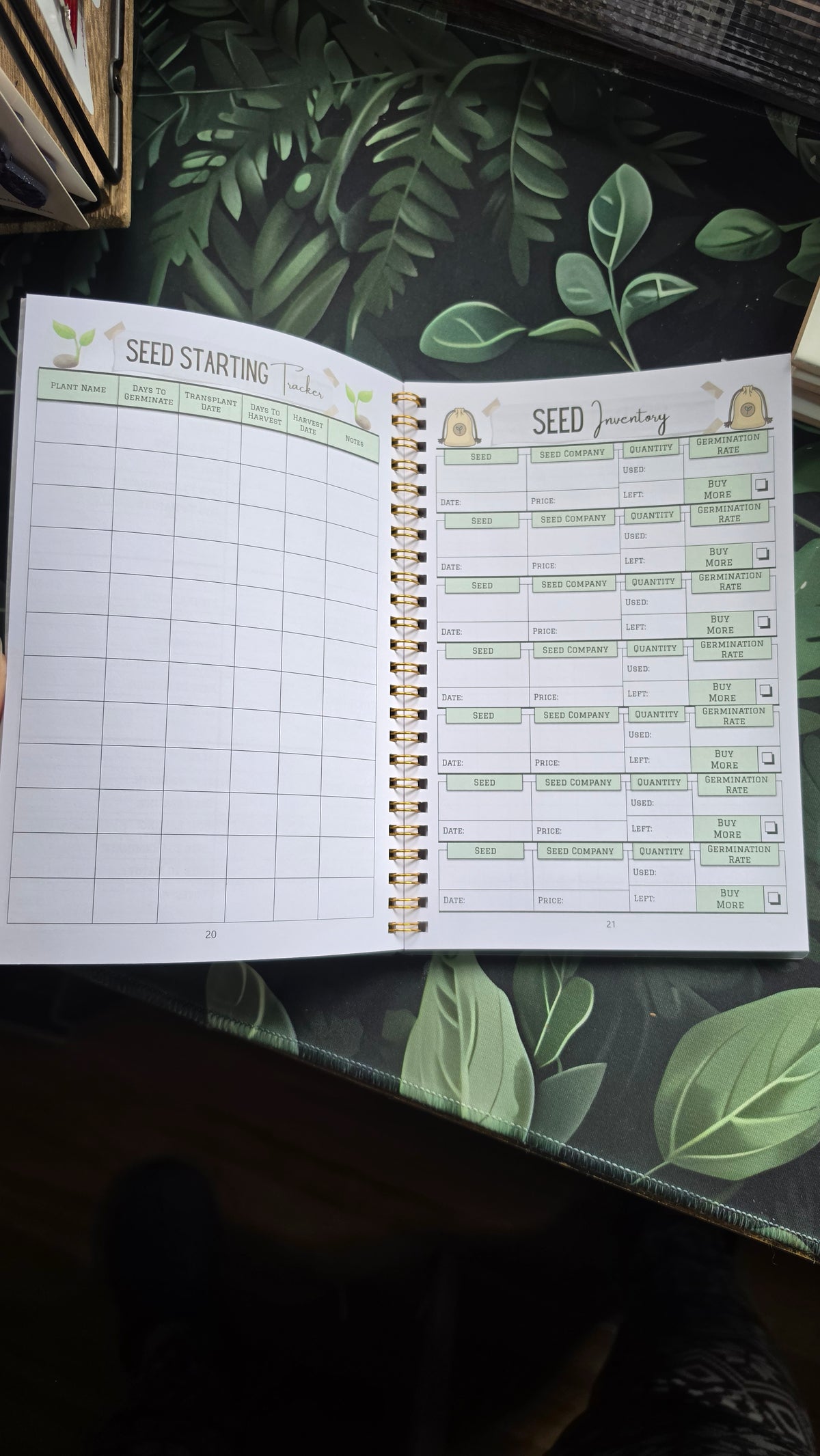 Garden Planner Book